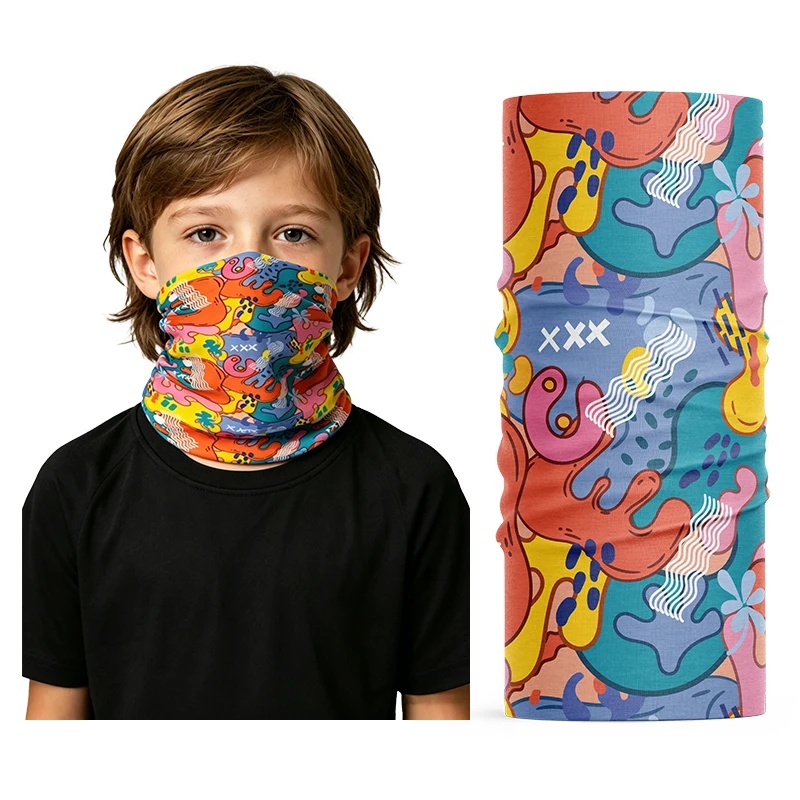 Cache-cou en soie glacée rafra - Kids Face Mask avis et prix