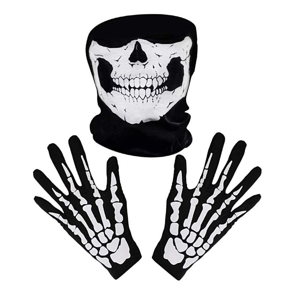 Costume de Squelette avec Gant - Kids Face Mask avis et prix